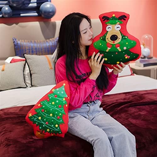 צעצועי קטיפה של Jrenbox כרית חג המולד סנטה קלאוס טיפוח צעצוע