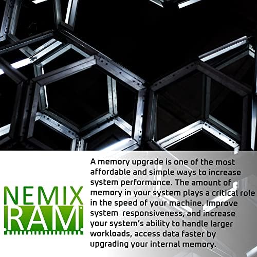 NEMIX RAM 128GB 16X8GB DDR4-2933 PC4-23400 1RX8 ECC זיכרון שרת רשום על ידי NEMIX RAM