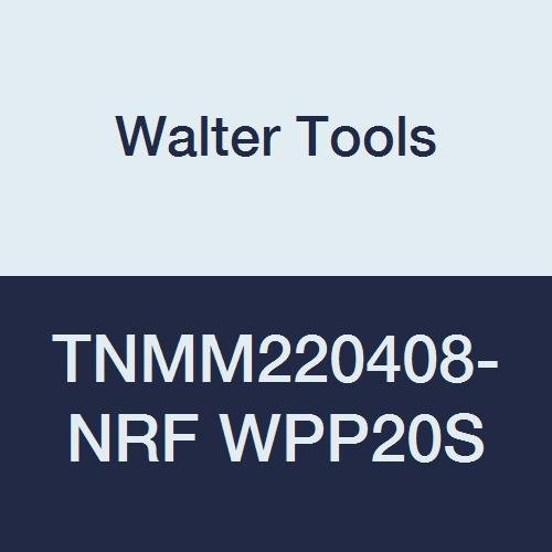 וולטר כלים 220408-20 קרביד טייגר-טק שלילי לאינדקס הפיכת הכנס, 0.031 פינת רדיוס, 0.500, 0.187 עבה, 0.031 -0.028 עומק של