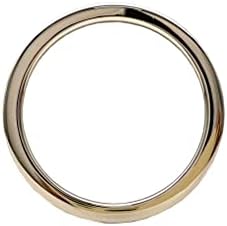 3dancraftit עגול O טבעת 2 / 50 ממ סגסוגת אבץ לשקיות אבזם שקיות חגורה ייצור חומרת חגורה, החלפת תיק ניקל U4