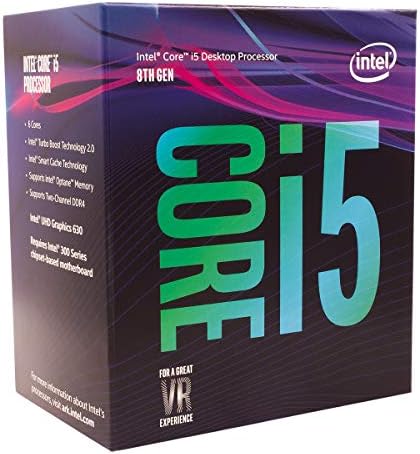 Intel Core I5-8600 מעבד שולחן עבודה 6 ליבה עד 4.3 ג'יגה הרץ LGA1151 300 סדרה 65W