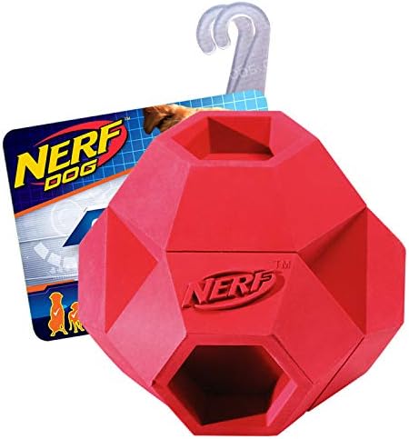 Nerf Dog 2.75in כור משושה כדור - אדום
