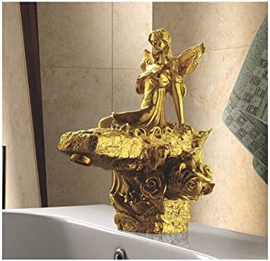 DOTXX דוגמנות אמנותית אגן אמבטיה ברז תהליך יוקרה פליז חור יחיד ידית יחיד